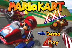 Screenshot from Mario Kart XXL (Europe) (Demo)