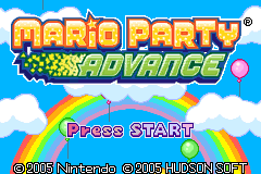 Screenshot from Mario Party Advance (USA) (Virtual Console)