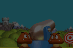 Screenshot from Mario Pinball Land (USA, Australia)
