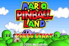 Screenshot from Mario Pinball Land (USA, Australia)