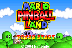 Screenshot from Mario Pinball Land (USA, Australia)