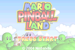 Screenshot from Mario Pinball Land (USA, Australia)