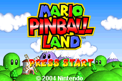Screenshot from Mario Pinball Land (USA, Australia)