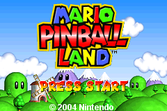 Screenshot from Mario Pinball Land (USA, Australia)