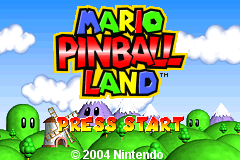 Screenshot from Mario Pinball Land (USA) (Kiosk, GameCube)