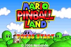 Screenshot from Mario Pinball Land (USA) (Virtual Console)