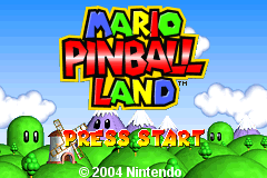 Screenshot from Mario Pinball Land (USA) (Virtual Console)