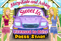 Screenshot from Mary-Kate and Ashley - Sweet 16 - Licensed to Drive (USA, Europe)