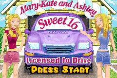 Screenshot from Mary-Kate and Ashley - Sweet 16 - Licensed to Drive (USA, Europe)