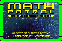 Screenshot from Math Patrol - The Kleptoid Threat (USA)