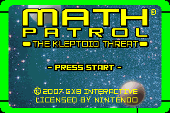 Screenshot from Math Patrol - The Kleptoid Threat (USA)