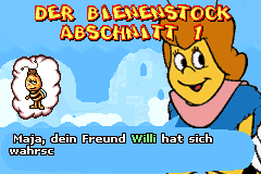 Screenshot from Maya the Bee - The Great Adventure (Europe) (En,Fr,De,Es,It)