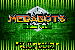 Screenshot from Medabots - Metabee (Europe) (Virtual Console)