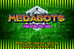 Screenshot from Medabots - Rokusho (USA) (Virtual Console)