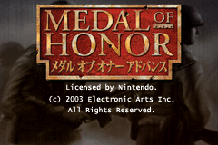 Screenshot from Medal of Honor Advance (Japan)
