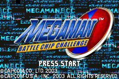 Screenshot from Megaman - Battle Chip Challenge (USA) (Virtual Console)