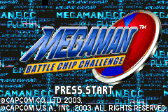Screenshot from Megaman - Battle Chip Challenge (USA) (Virtual Console)