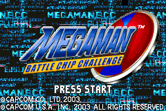 Screenshot from Megaman - Battle Chip Challenge (USA) (Virtual Console)