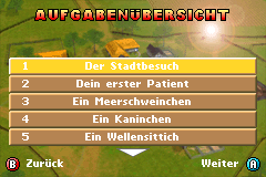 Screenshot from Meine Tierarztpraxis (Germany) (En,De)