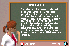 Screenshot from Meine Tierarztpraxis (Germany) (En,De)