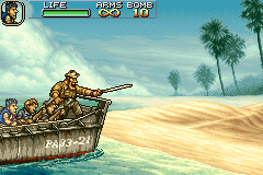 Screenshot from Metal Slug Advance (Europe)