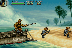 Screenshot from Metal Slug Advance (Europe)
