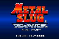 Screenshot from Metal Slug Advance (Japan) (Beta)