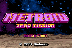 Screenshot from Metroid - Zero Mission (USA) (Virtual Console)