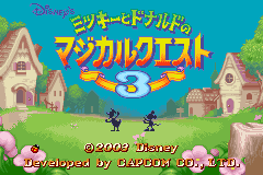 Screenshot from Mickey to Donald no Magical Quest 3 (Japan)