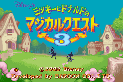 Screenshot from Mickey to Donald no Magical Quest 3 (Japan)