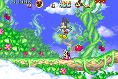 Screenshot from Mickey to Minnie no Magical Quest (Japan)