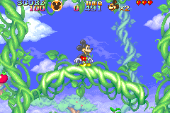 Screenshot from Mickey to Minnie no Magical Quest (Japan)