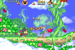 Screenshot from Mickey to Minnie no Magical Quest (Japan)