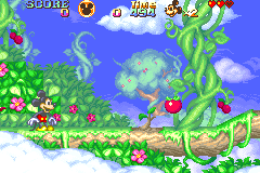 Screenshot from Mickey to Minnie no Magical Quest (Japan)