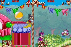Screenshot from Mickey to Minnie no Magical Quest 2 (Japan)