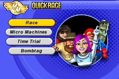 Screenshot from Micro Machines (Europe) (En,Fr,De,Es,It)