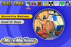 Screenshot from Micro Machines (Europe) (En,Fr,De,Es,It)