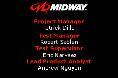 Screenshot from Midway's Greatest Arcade Hits (USA, Europe)
