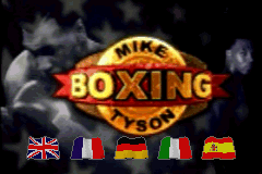 Screenshot from Mike Tyson Boxing (Europe) (En,Fr,De,Es,It)