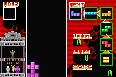 Screenshot from Minna no Soft Series - Tetris Advance (Japan) (Rev 1)