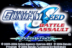 Screenshot from Mobile Suit Gundam Seed - Battle Assault (USA)