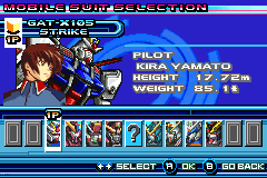 Screenshot from Mobile Suit Gundam Seed - Battle Assault (USA)