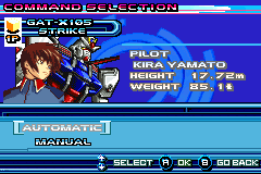 Screenshot from Mobile Suit Gundam Seed - Battle Assault (USA)