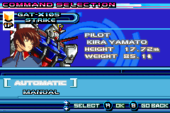 Screenshot from Mobile Suit Gundam Seed - Battle Assault (USA)