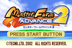 Screenshot from Monster Farm Advance 2 (Japan)