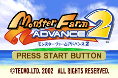 Screenshot from Monster Farm Advance 2 (Japan)