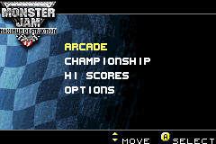 Screenshot from Monster Jam - Maximum Destruction (Europe)