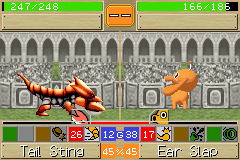 Screenshot from Monster Rancher Advance (USA)