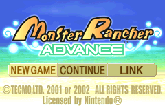 Screenshot from Monster Rancher Advance (USA)