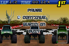 Screenshot from Monster Trucks (USA, Europe)